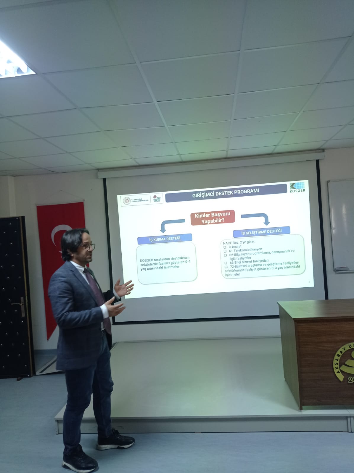 KOSGEB Bilgilendirme Toplantısı Gerçekleştirildi